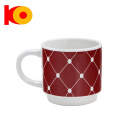 Werbeblank 11 Unzen Sublimation Stacks Keramic Cup